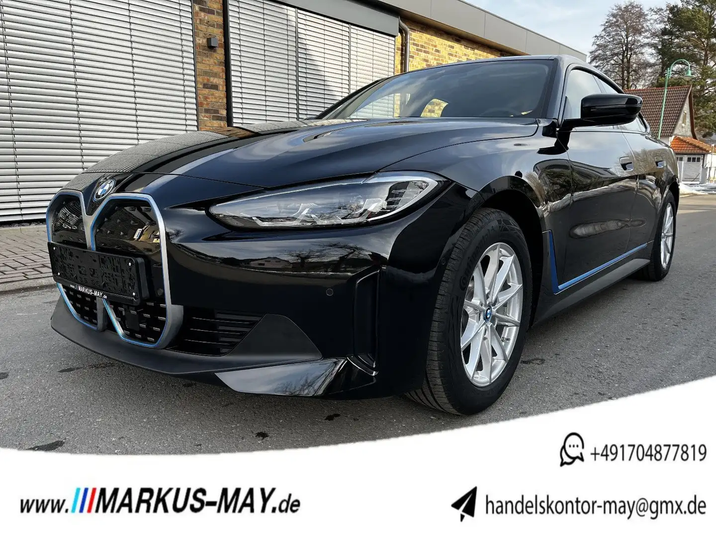 BMW i4 Gran Coupe 35 eDrive Kamera Sportsitz Noir - 1