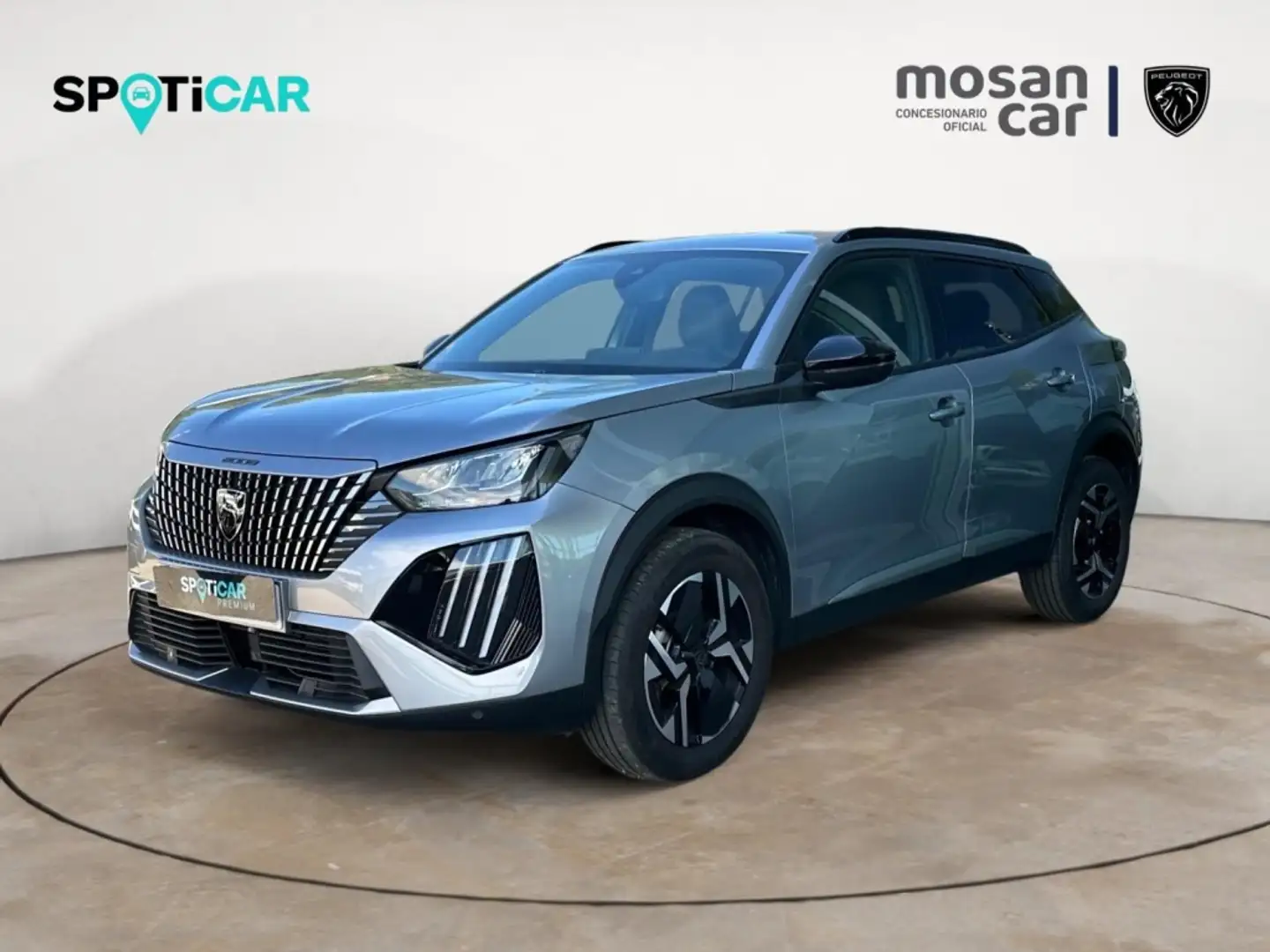 Peugeot 2008 1.2 PureTech S&S Allure 100 Gris - 1