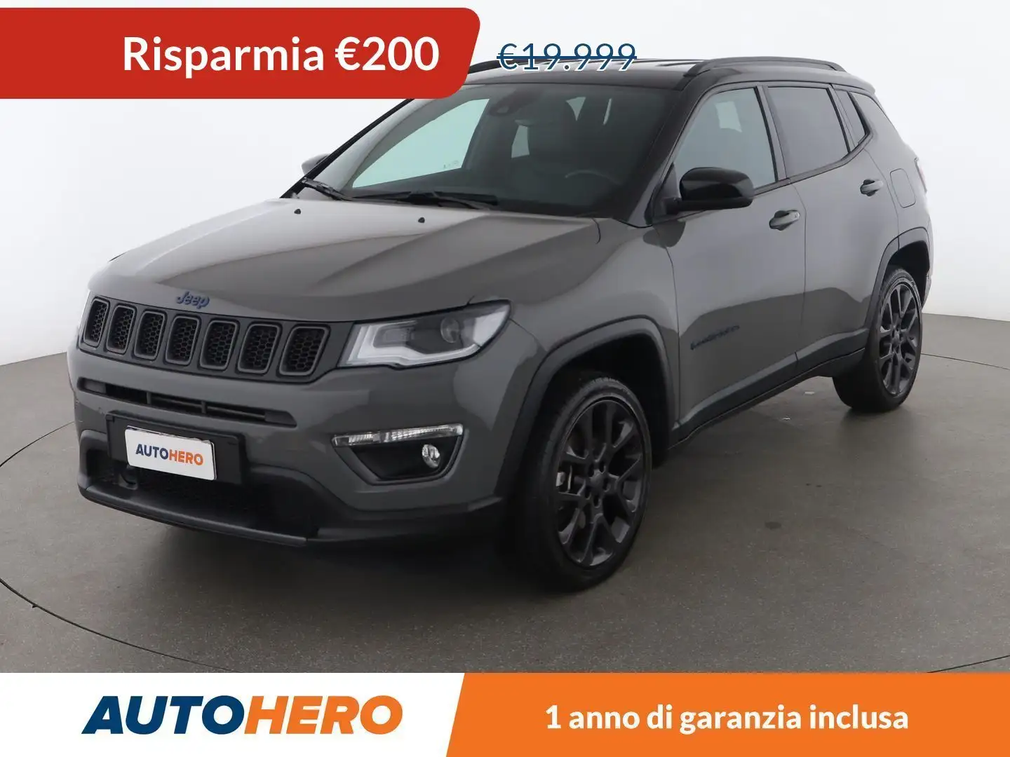 Jeep Compass 1.3 T4 4xe Plug-in Hybrid S PHEV Grigio - 1