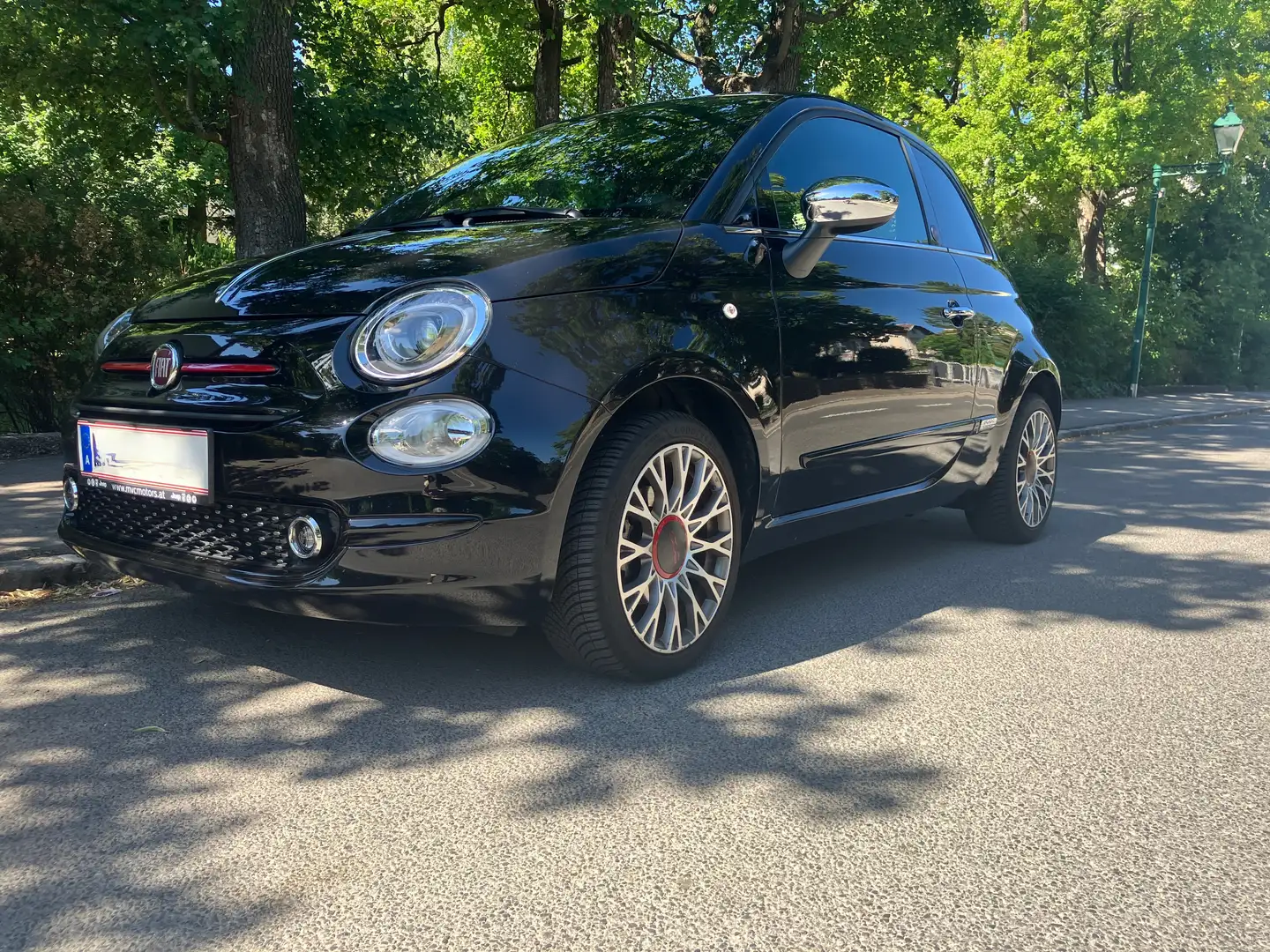 Fiat 500 500 FireFly Hybrid 70 (RED) (RED) Schwarz - 2
