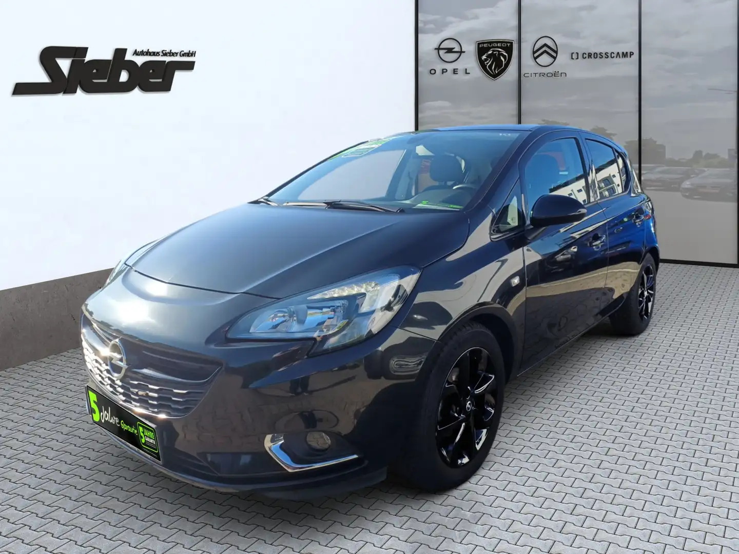 Opel Corsa E 1.4 Color Edition Sitzheizung Winterpaket Grijs - 1