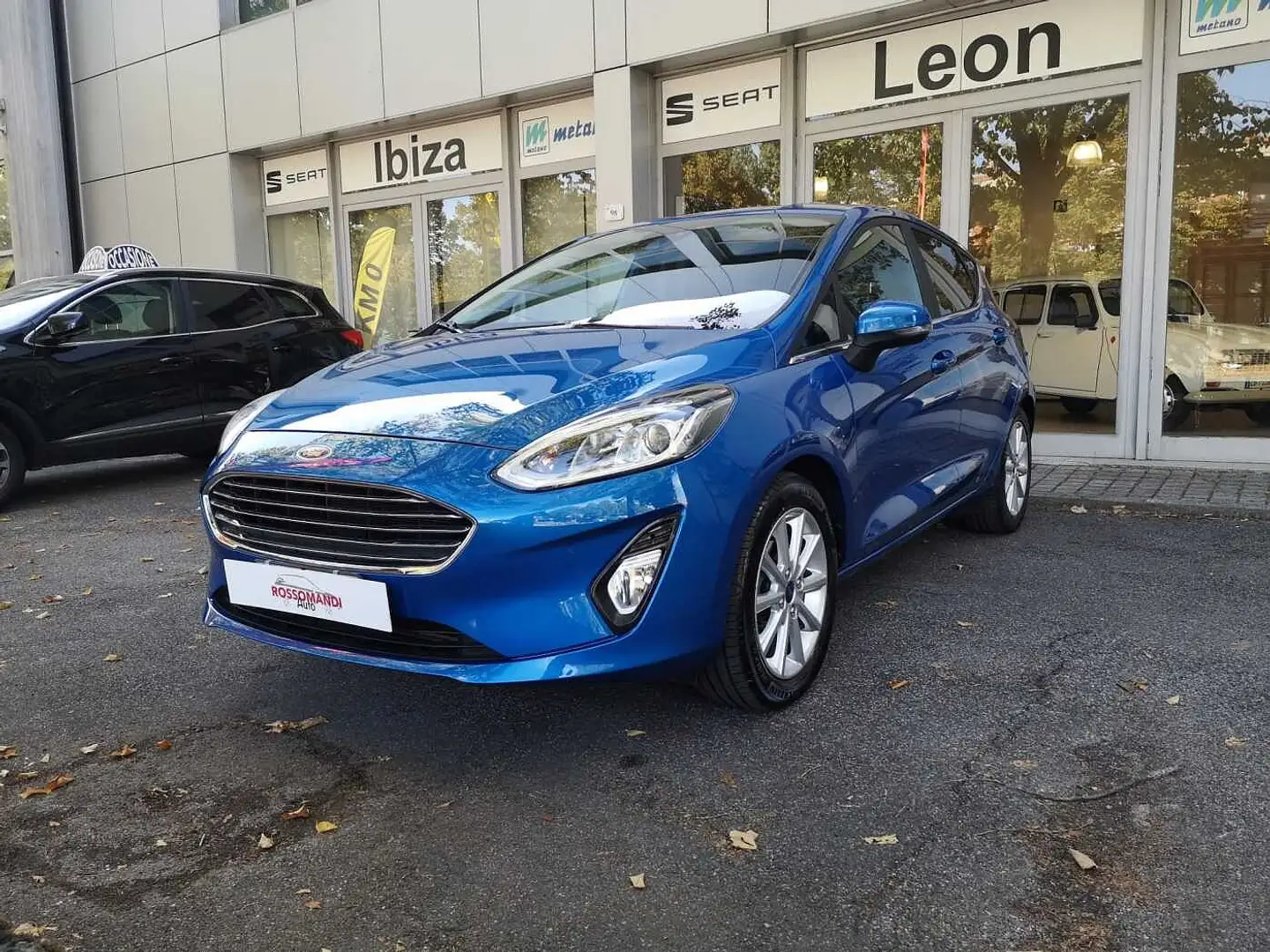 Ford Fiesta 7ª serie Titanium PREZZO CON FINANZIAMENTO Azul - 1