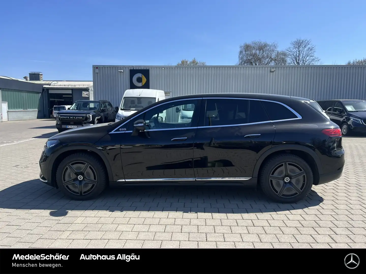 Mercedes-Benz EQS SUV EQS SUV 500 4M 21"-AMG Airmatic HA-Lenk Distronic Siyah - 2