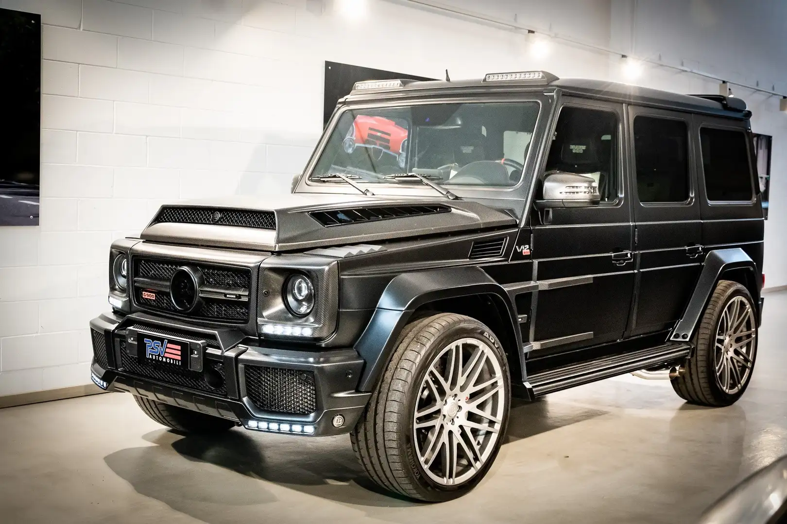 Mercedes-Benz G 65 AMG BRABUS 900 V12 10di10+FULLCARBON+23'+PELLE+TETTO+ Nero - 1