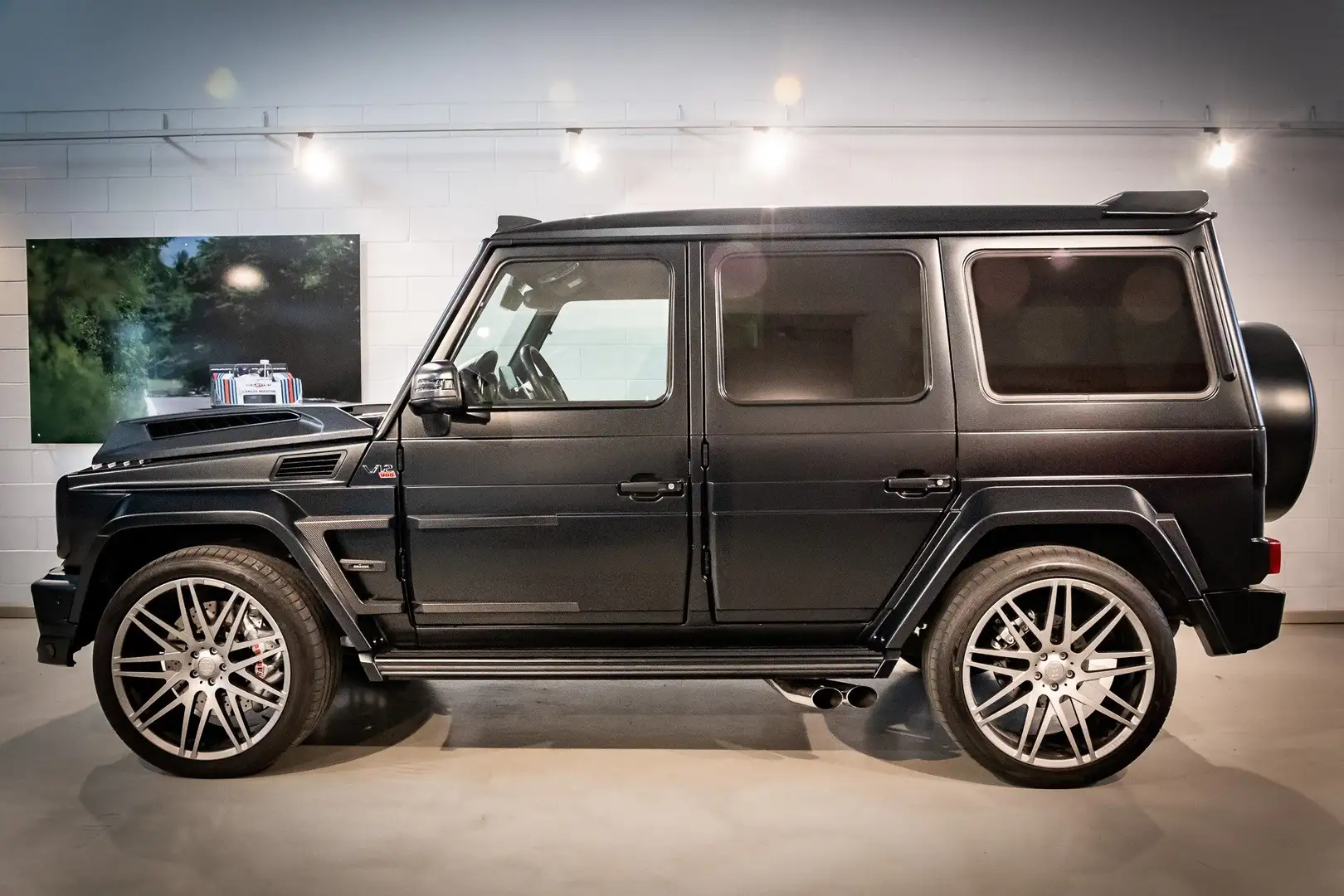 Mercedes-Benz G 65 AMG BRABUS 900 V12 10di10+FULLCARBON+23'+PELLE+TETTO+ Siyah - 2