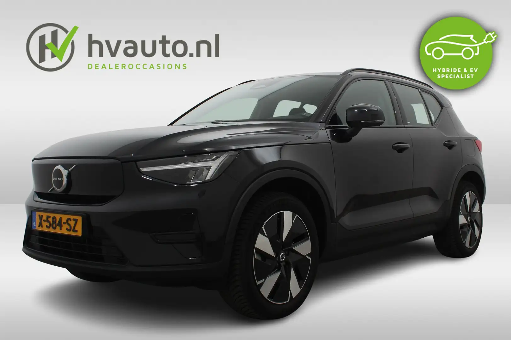 Volvo XC40 SM EXTENDED RANGE PLUS 82 kWh | Leer | range 572 k Zwart - 1