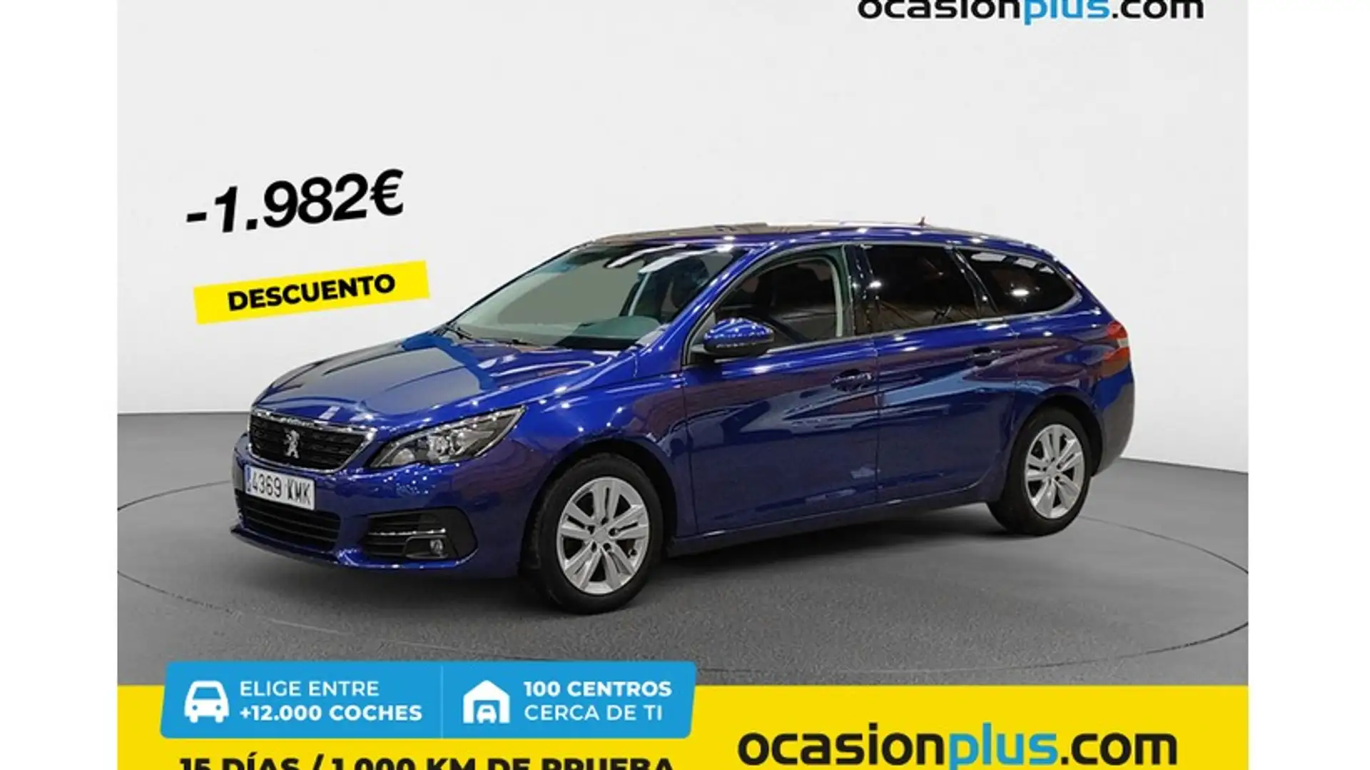 Peugeot 308 SW 1.6BlueHDi S&S Active 100 Azul - 1