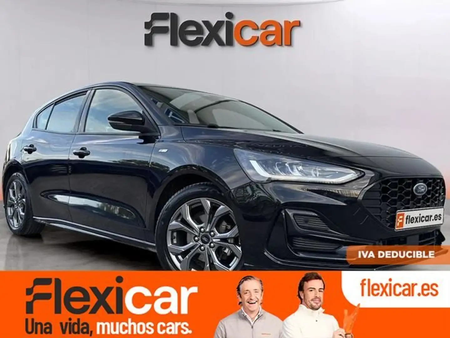 Ford Focus 1.0 Ecoboost MHEV 92kW ST-Line Auto Negro - 1