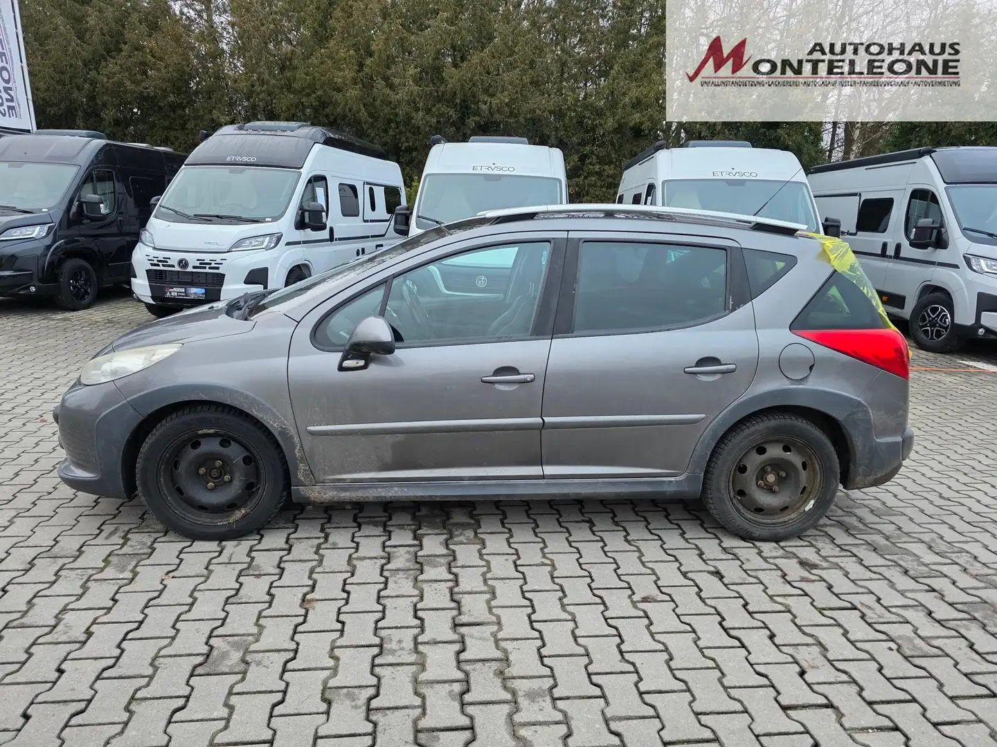 Peugeot 207 SW 1.6 16V HDI 66 kW (90 PS), Schalt. 5-Gang, F... Grau - 2