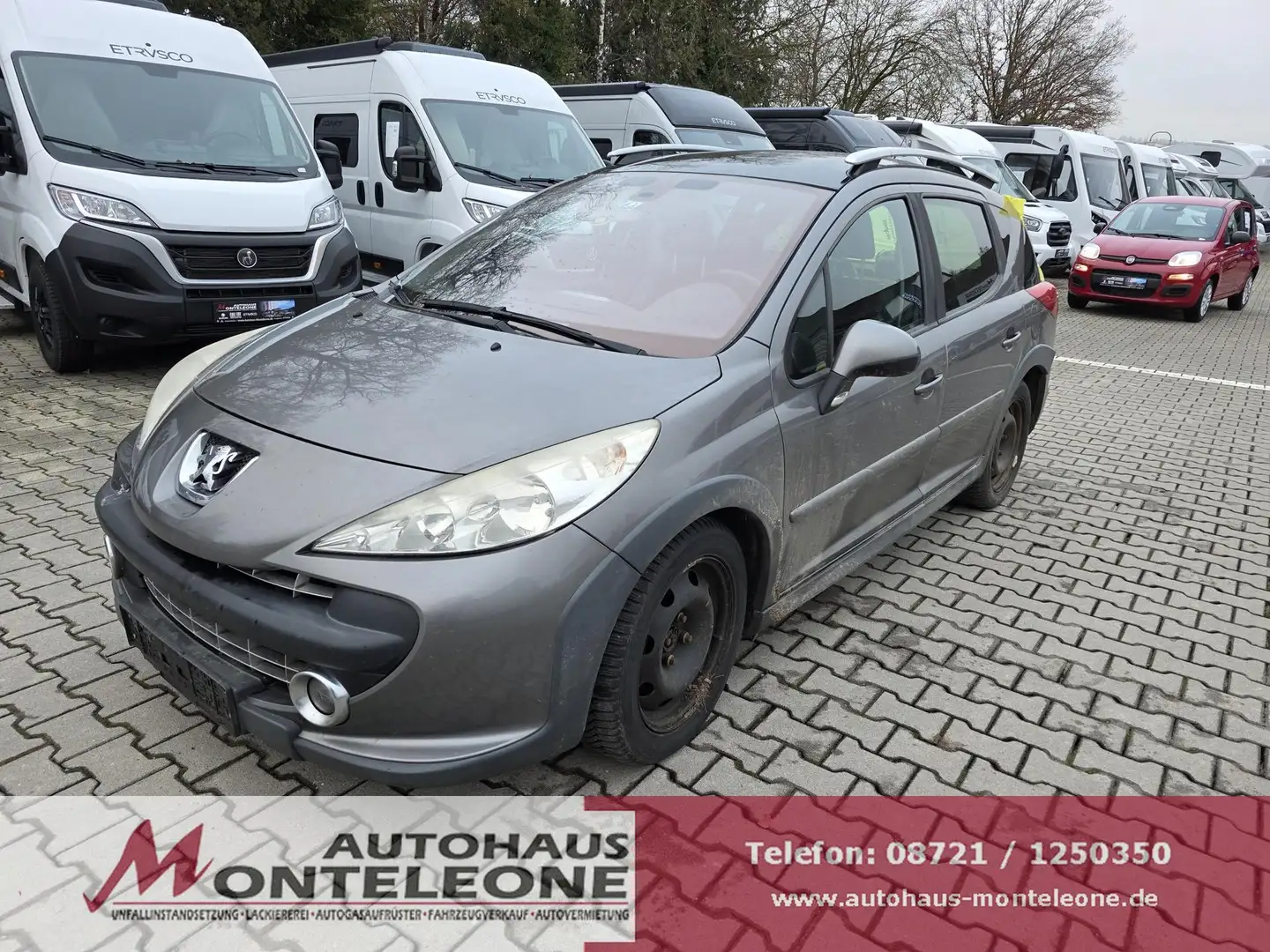 Peugeot 207 SW 1.6 16V HDI 66 kW (90 PS), Schalt. 5-Gang, F... Grau - 1