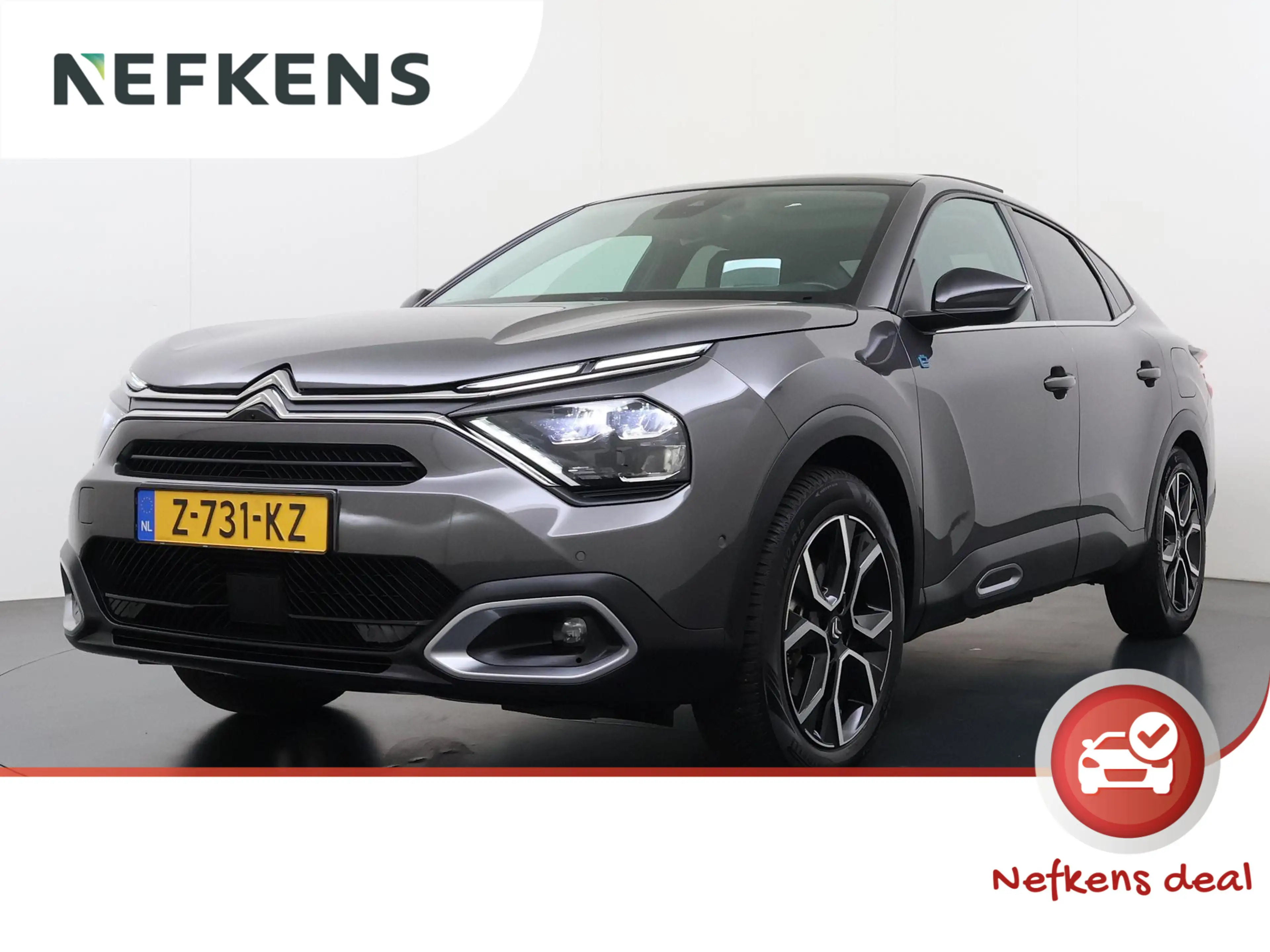 Citroen E-C4 X Max 54 kWh 156pk | Accu 96% | Navigatie | Lederen