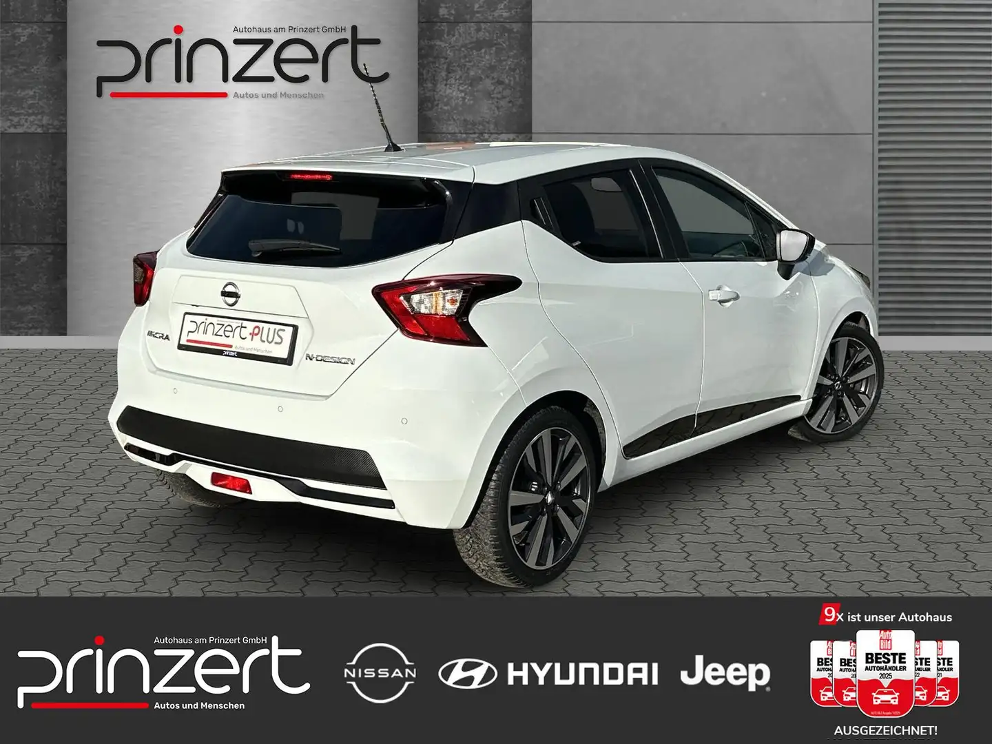 Nissan Micra 1.0 AT "N-Design" *CarPlay**TEMP**Kamera* Weiß - 2