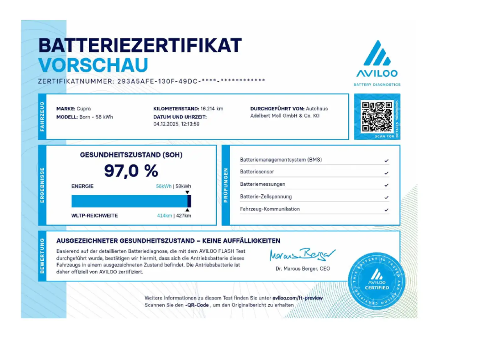 CUPRA Born eBoost Grau - 2
