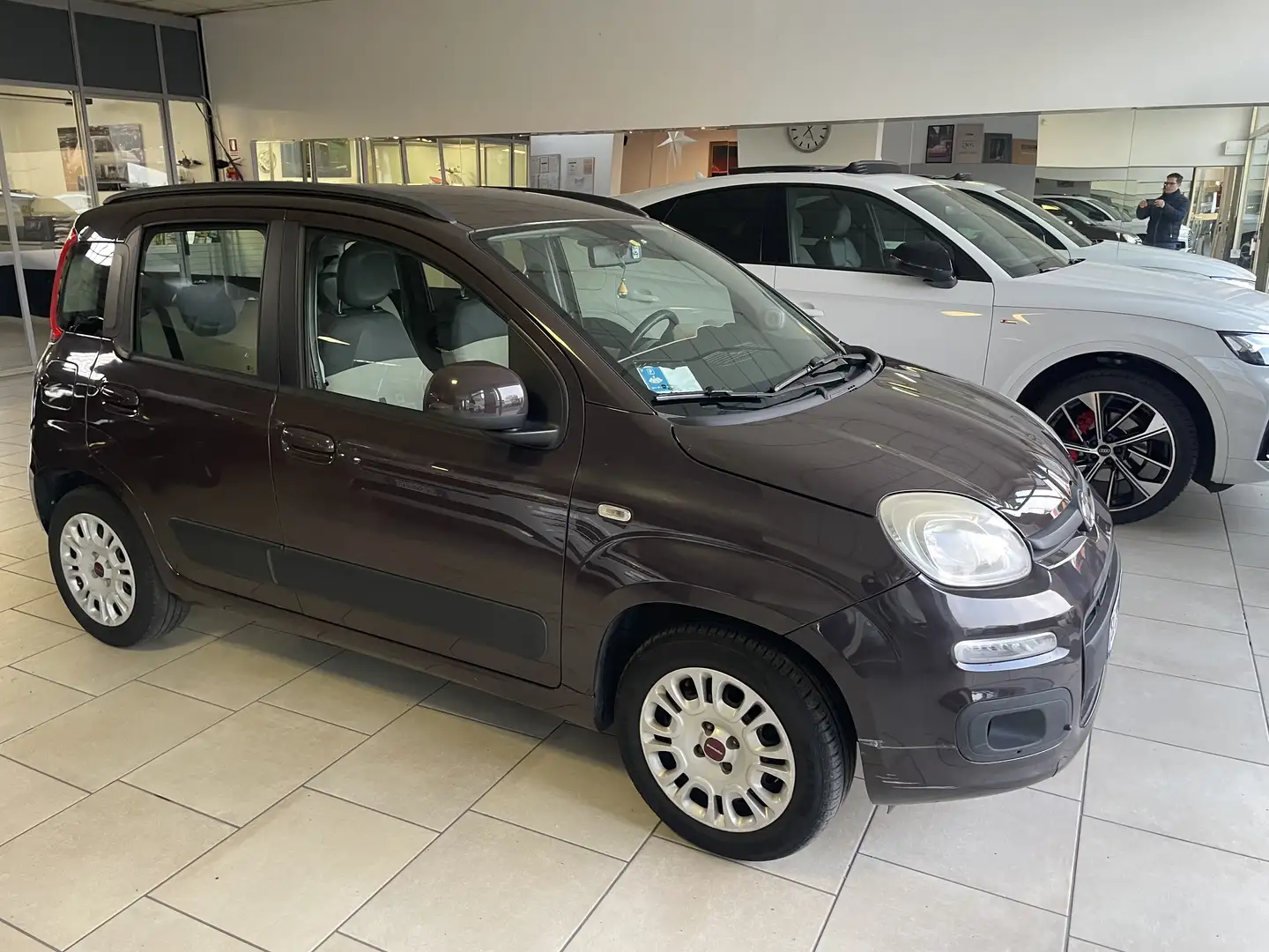 Fiat Panda Panda 2012 0.9  Lounge 85cv - Nessun vincolo - Brun - 2