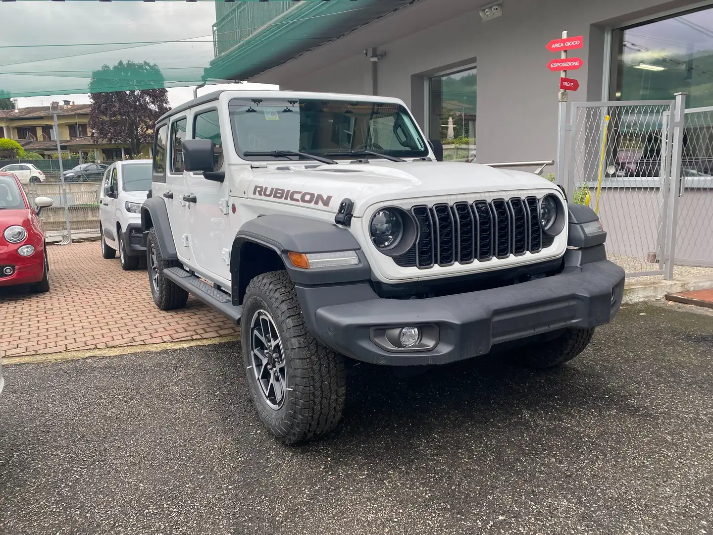 Jeep Wrangler Unlimited 2.0 turbo Rubicon auto Weiß - 2