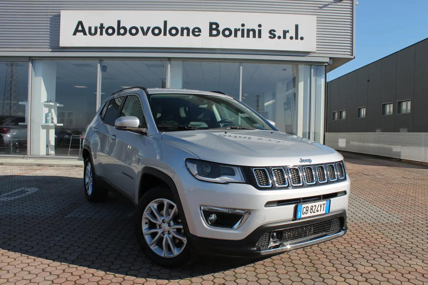 Jeep Compass Compass 1.6 mjt Limited 2wd 120cv Zilver - 1