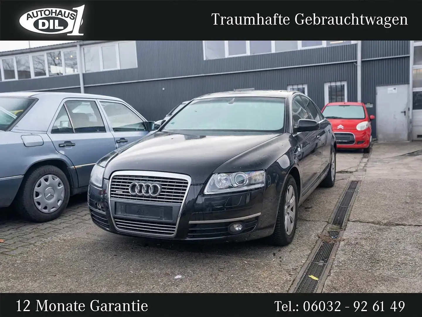 Audi A6 *Nicht fahrbereit *Motorschaden Schwarz - 1