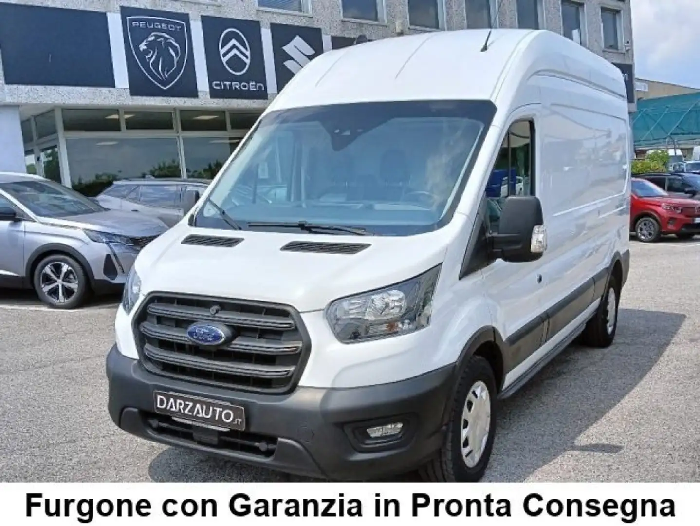 Ford Transit 350 2.0TDCi EcoBlue 170CV PL-TM Furgone Trend Blanc - 1