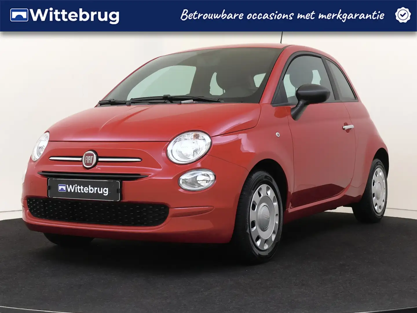 Fiat 500 1.0 Hybrid Cult Rot - 1