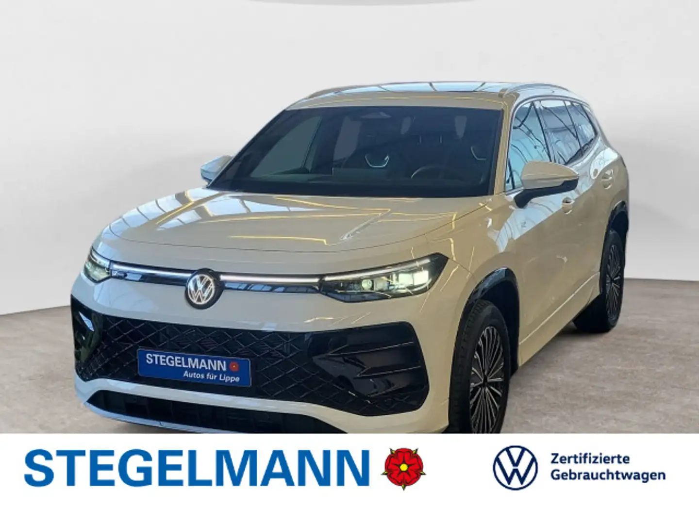 Volkswagen Tayron R-Line 2.0 TDI DSG *Pano*20Zoll*AHK*WR* Weiß - 1