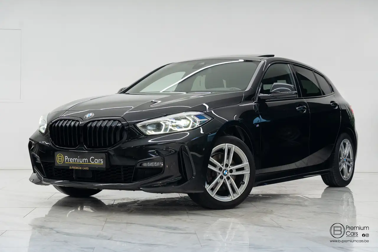 BMW 118 Ia M-Pakket! Sfeer, Led, ACC, Open dak! Garantie! — миниатюра 1