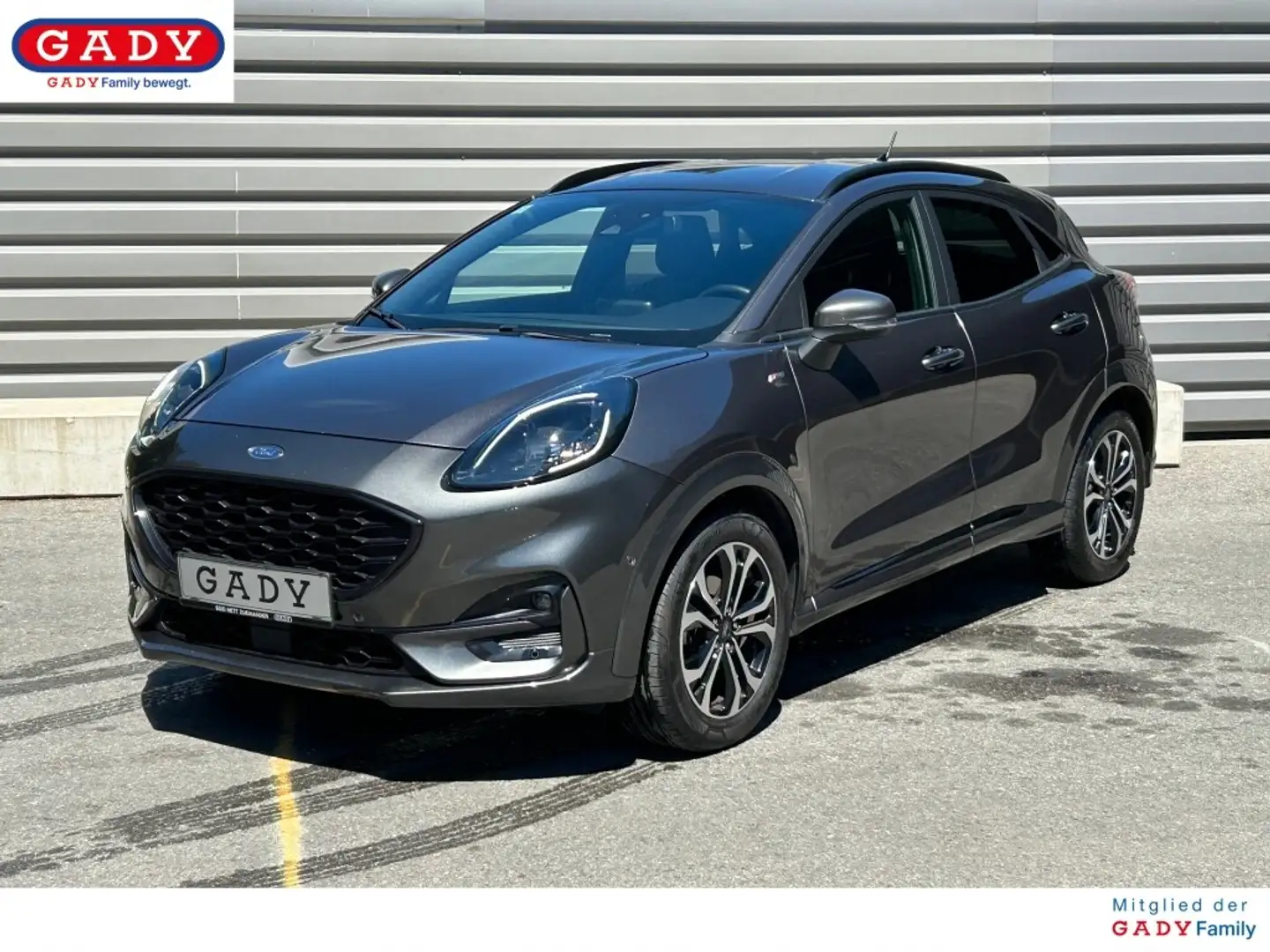 Ford Puma 1,0 EcoBoost Hybrid ST-Line Grau - 1