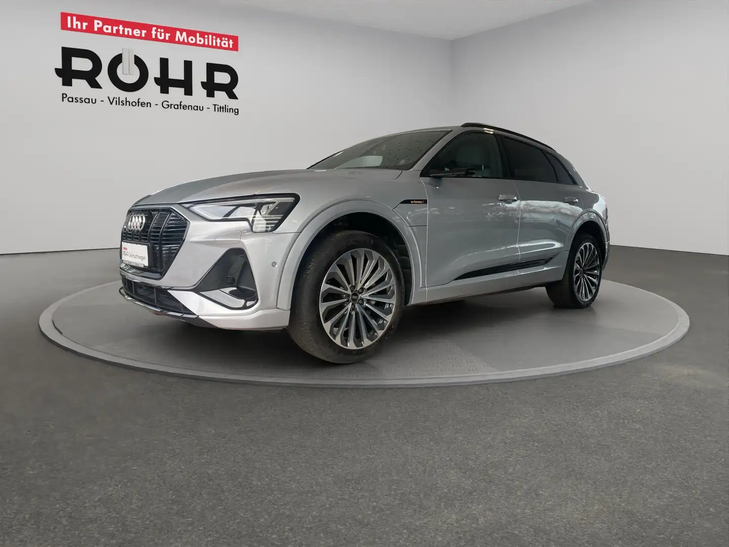 Audi e-tron S line (SHZ.Head-Up.Matrix-LED.NAVI.PDC.virtual co Silber - 1