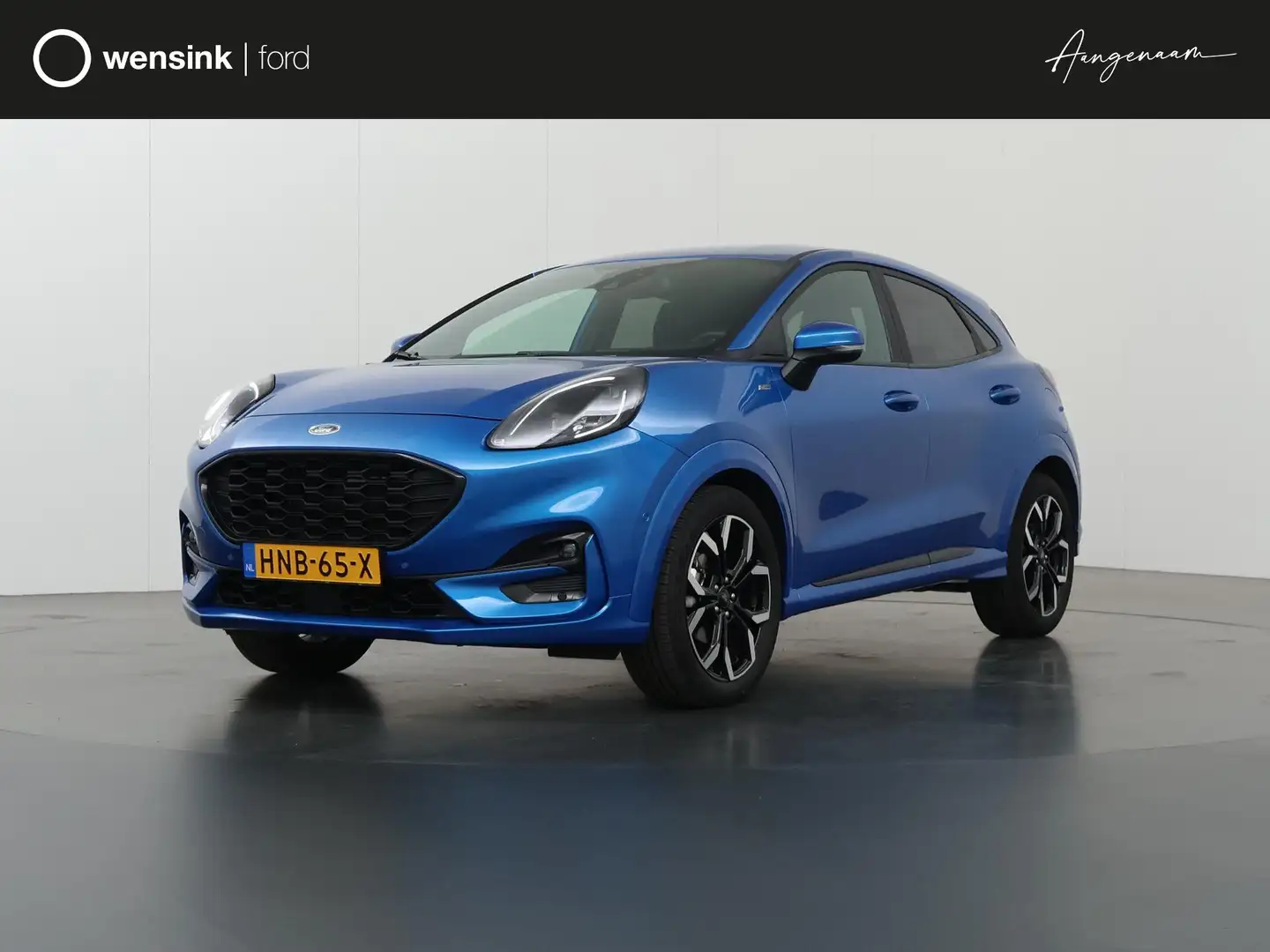 Ford Puma 1.0 EcoBoost Hybrid ST-Line X | Navigatiesysteem | Blauw - 1