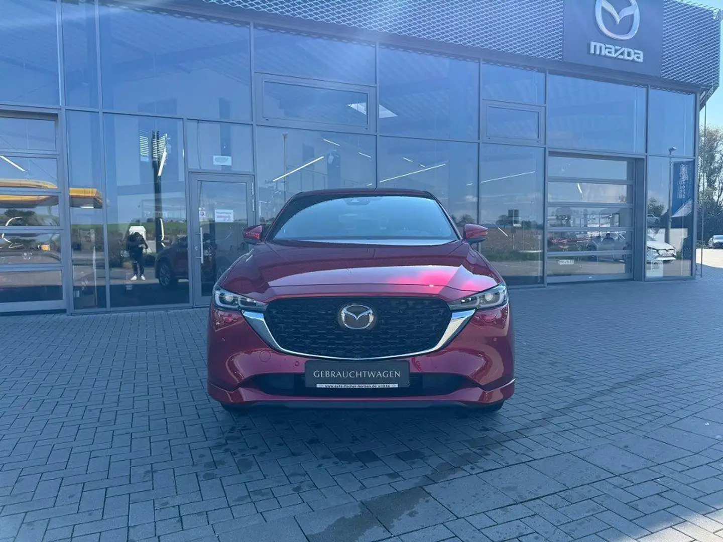 Mazda CX-5 2.5 (194PS) AWD Autom. Takumi Leder AHK 360 Rot - 2