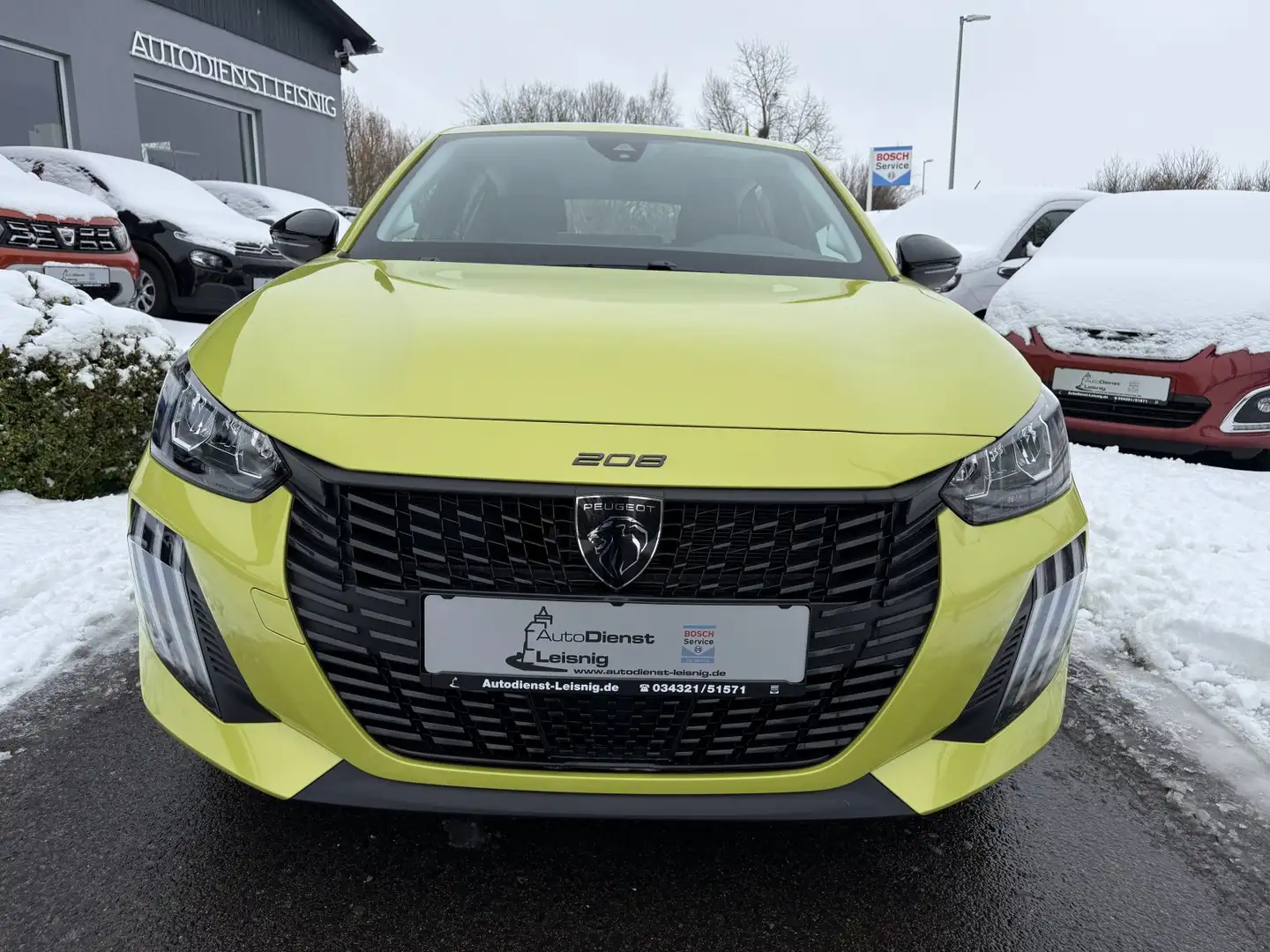 Peugeot 208 1.2 PureTech 75 Active 6330km! Gelb - 1