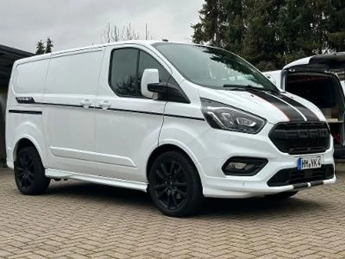 Ford Transit Custom Sport,Leder,Klima,Navi,Scheckheft Blanc - 1