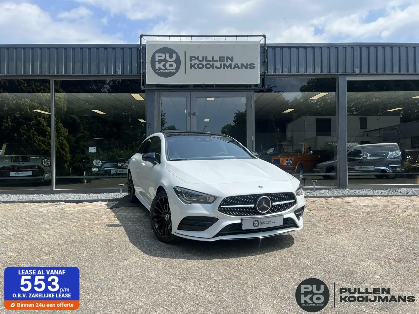 Mercedes-Benz CLA 250 Shooting Brake e Blanc - 1