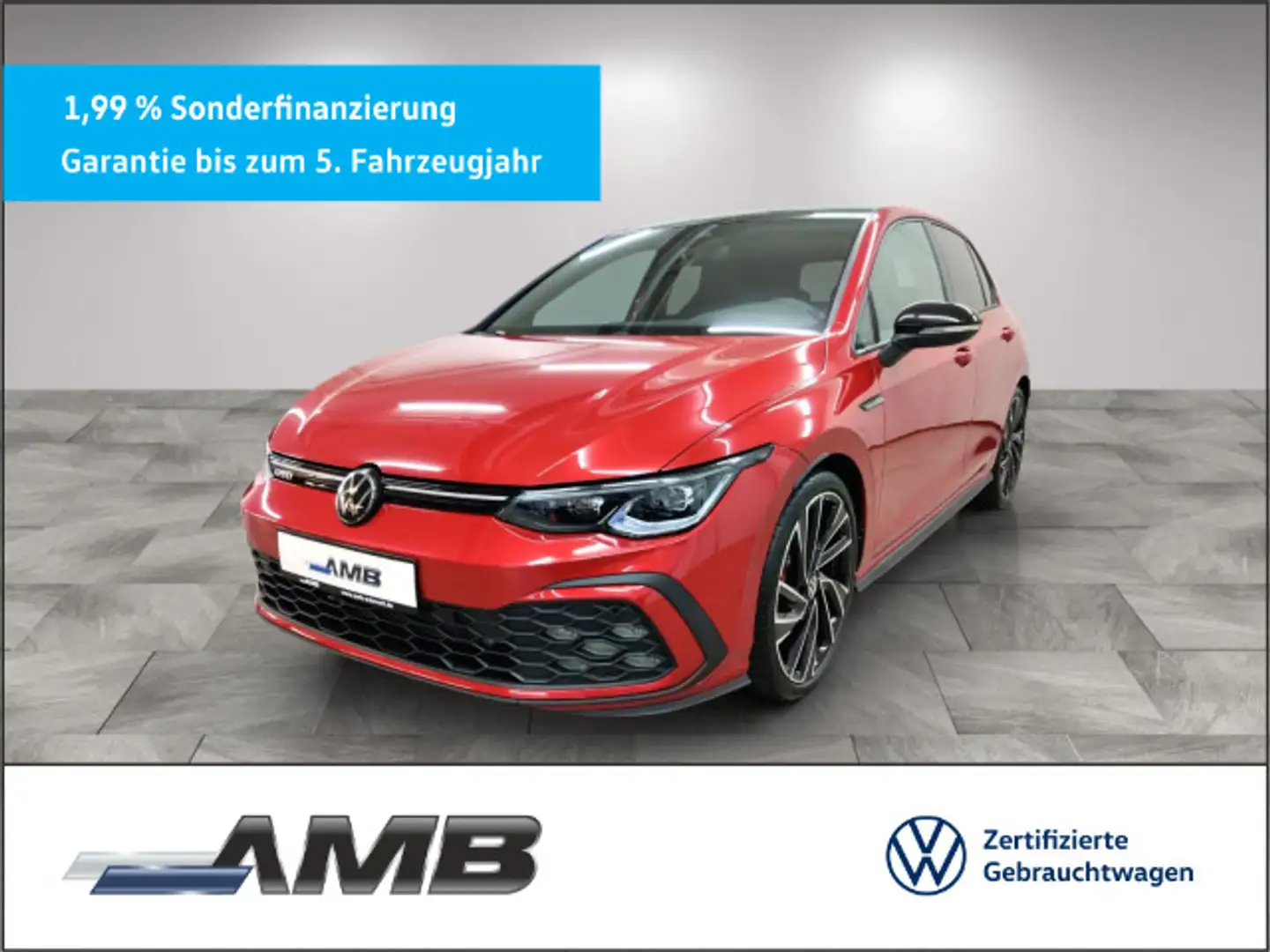Volkswagen Golf GTD Black Style/AHK/Matrix/Pano/Standh/5J.G Rot - 1