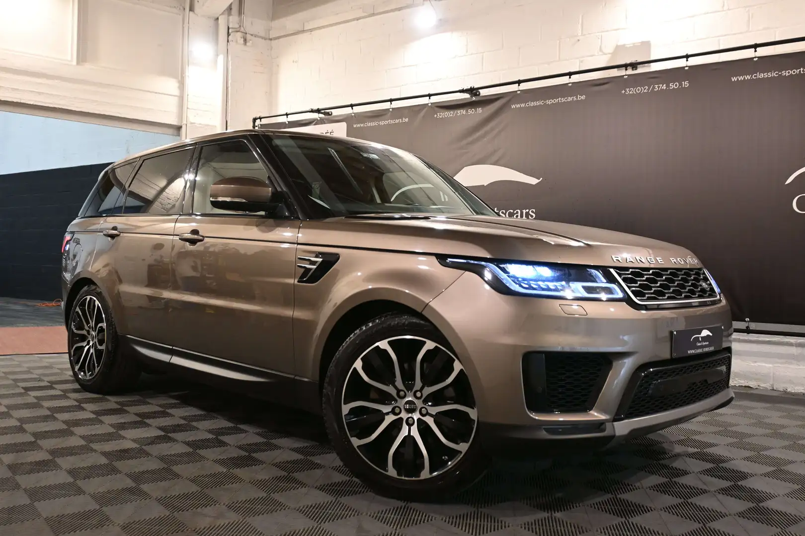 Land Rover Range Rover Sport 3.0 TD6 /EURO 6d /NEW MODEL /CAMERA /CARPLAY Brun - 2