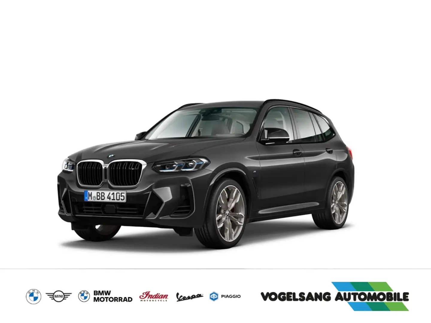 BMW X3 d,HeadUp,H&KSound,Rückfahrk.,Laserlicht,20''LMFelg Grau - 1