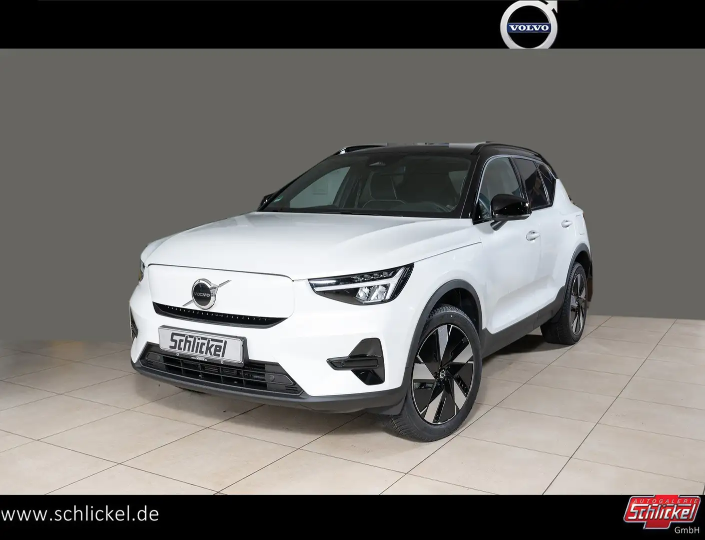Volvo XC40 Recharge Pure Electric Plus Single Motor Extended Blanc - 1