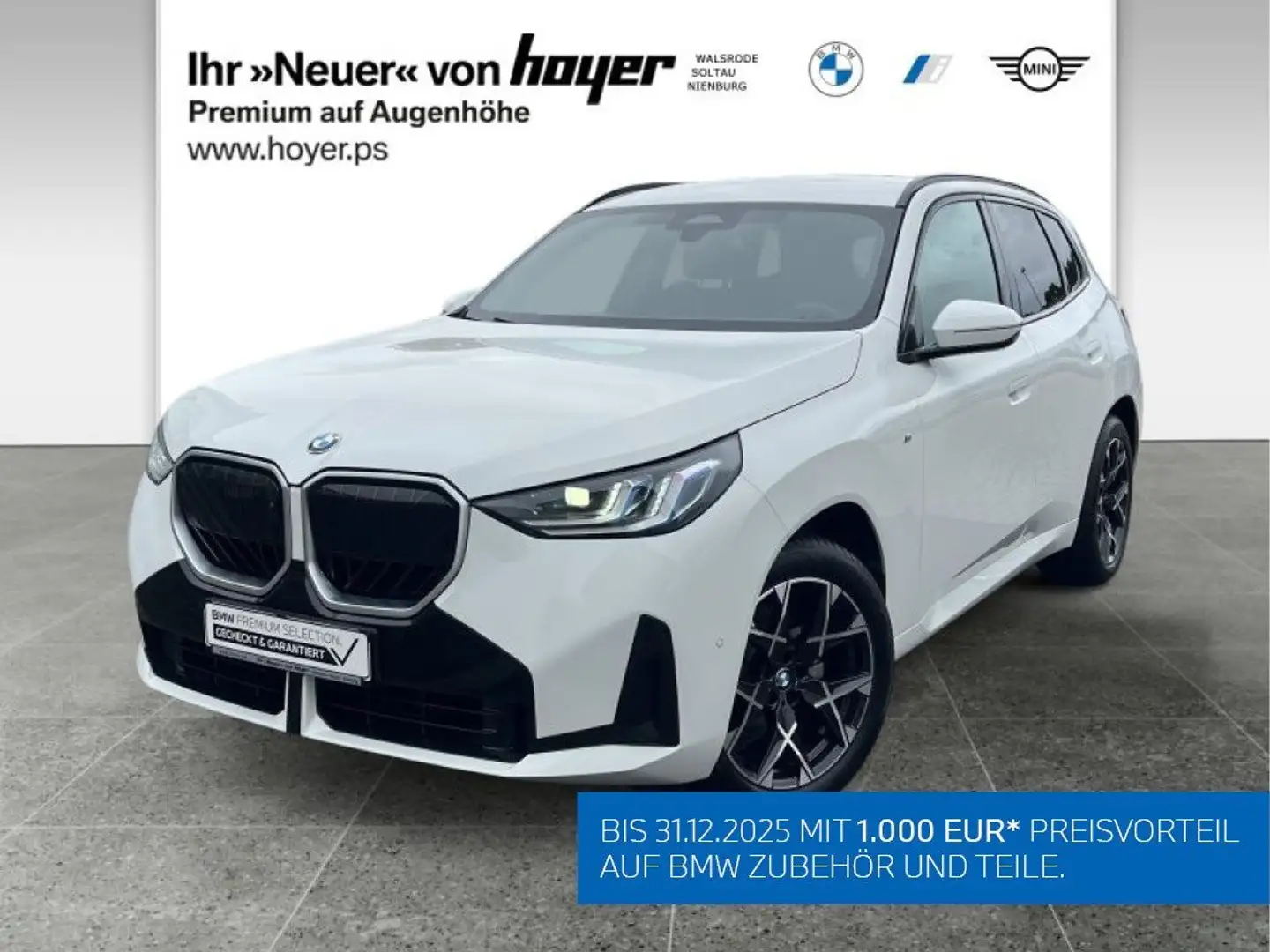 BMW X3 xDrive20i M Sportpaket HK HiFi DAB LED RFK Weiß - 1