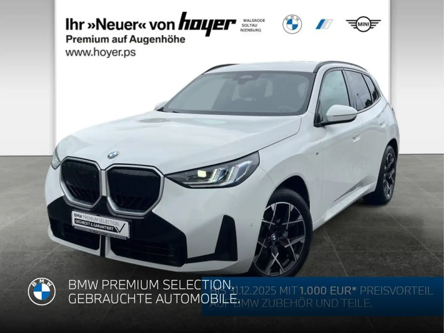 BMW X3 xDrive20i M Sportpaket HK HiFi DAB LED RFK Weiß - 1