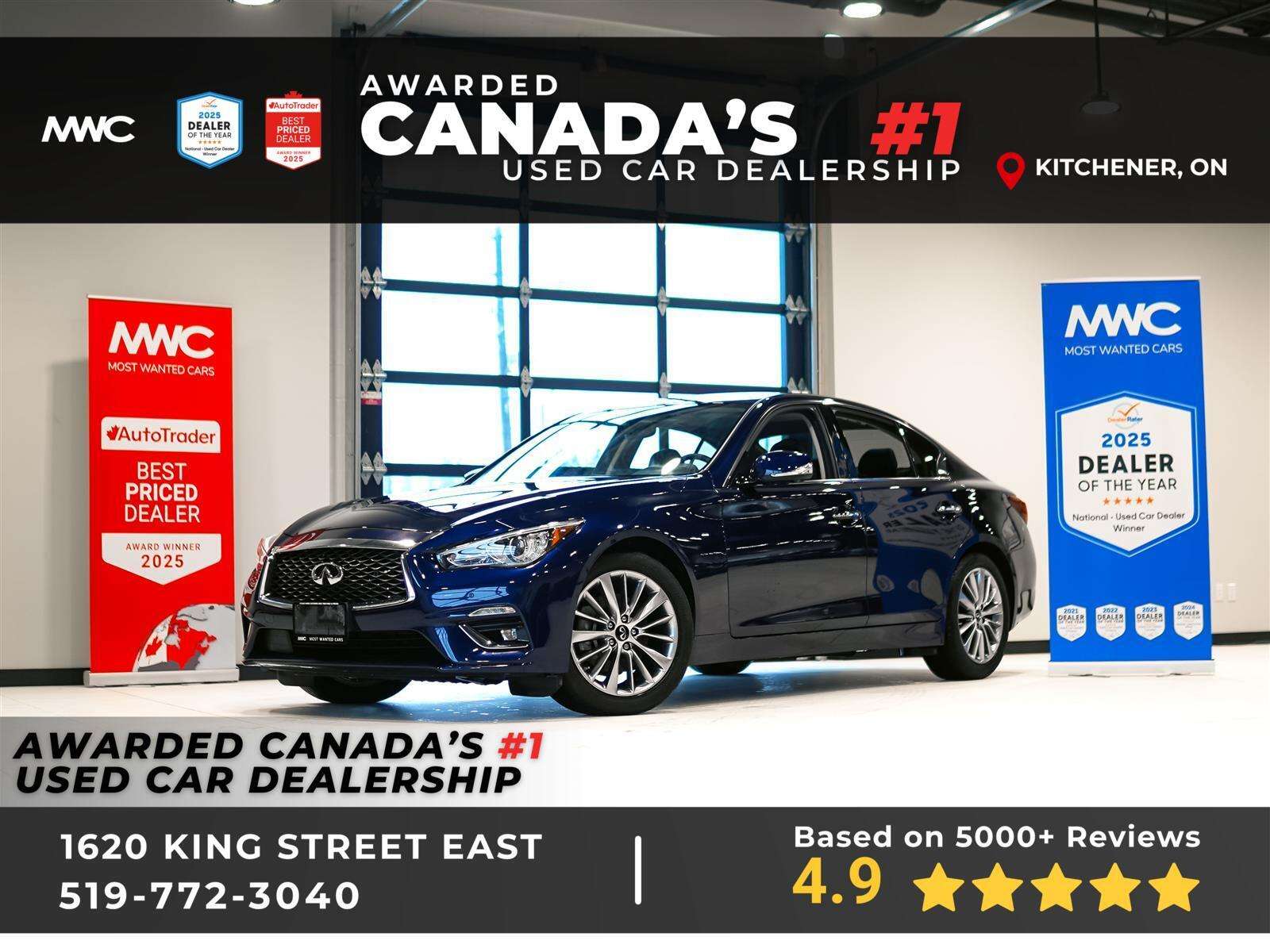 2024 Infiniti Q50 LUXE AWD | ONE OWNER | NO ACCIDENTS
