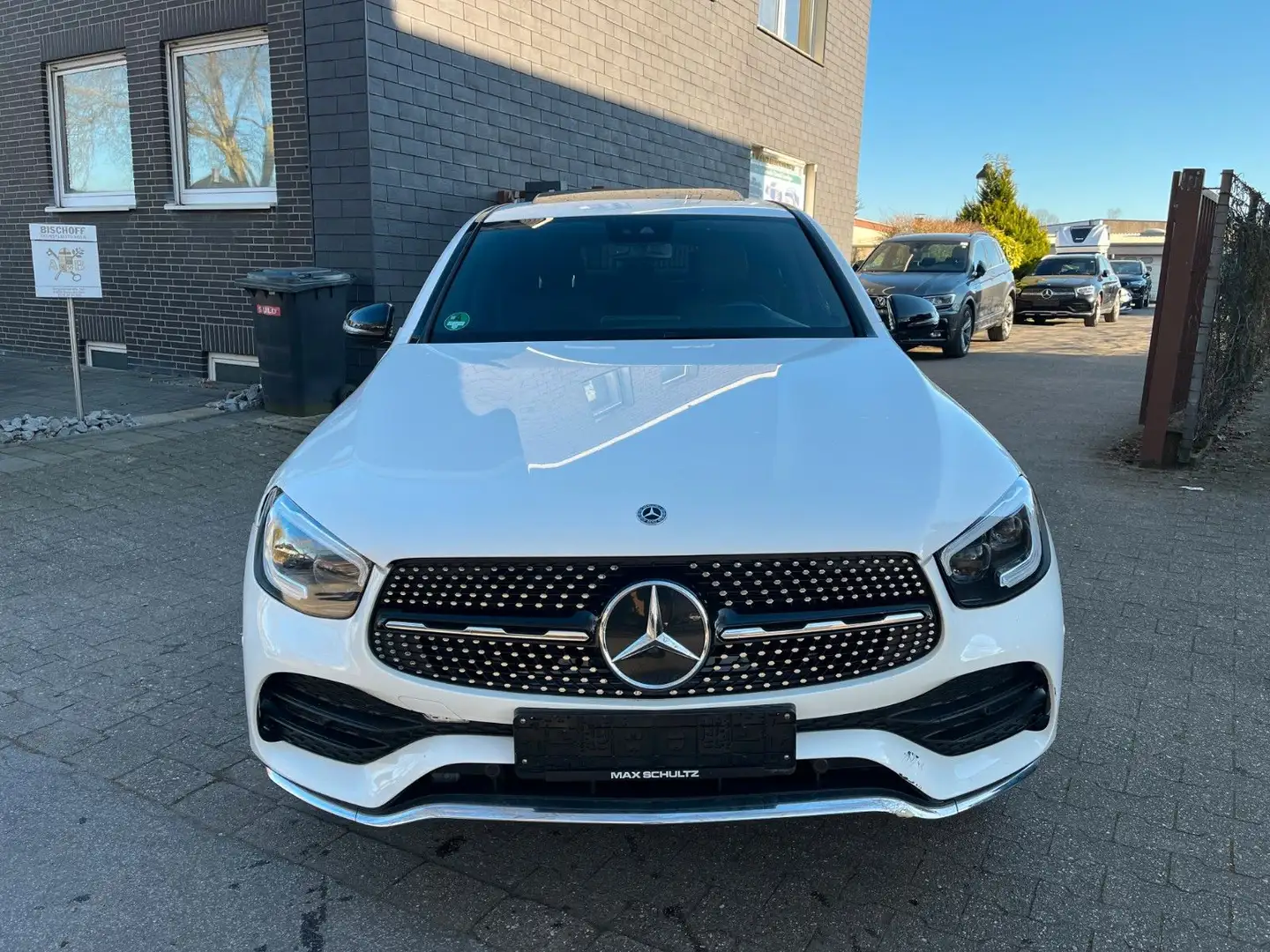 Mercedes-Benz GLC 400 4Matic AMG Line KEYLESS-GO Blanc - 2