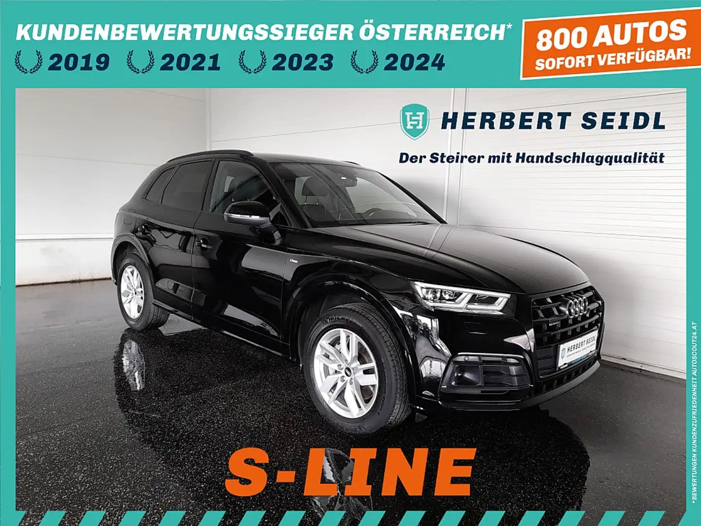Audi Q5 SPORT 50 TFSI e Quattro PHEV S-tr. *STANDKLIMA ... Black - 1