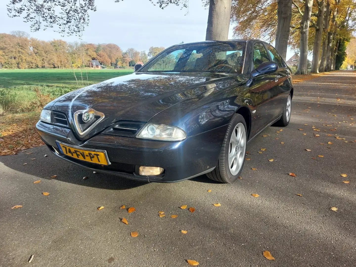 Alfa Romeo 166 V6 24V 2,5 AUTOMAAT Blauw - 2
