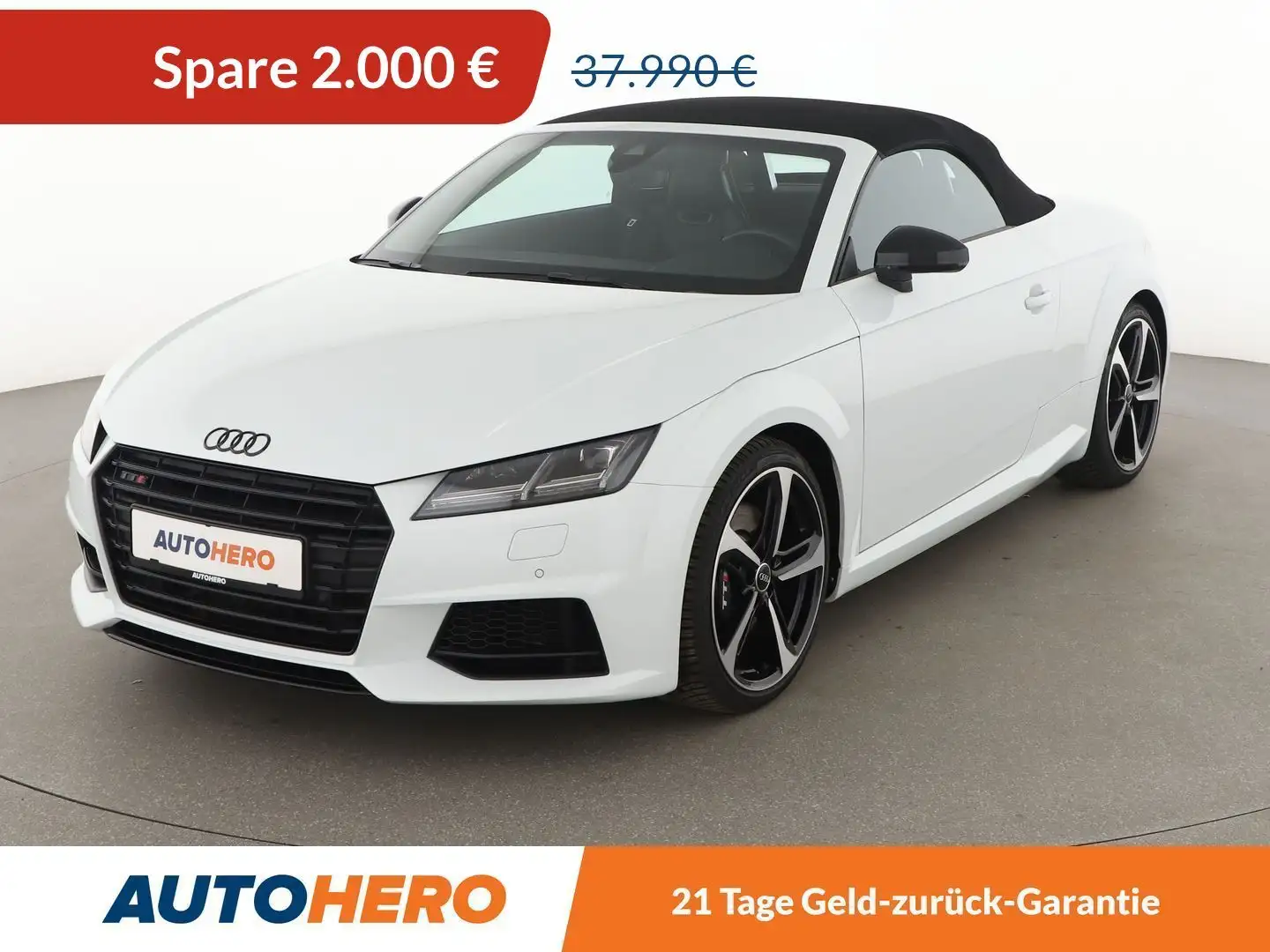 Audi TTS 2.0 TFSI quattro Roadster Aut.*LED*NAVI*TEMPO*PDC* Blanco - 1