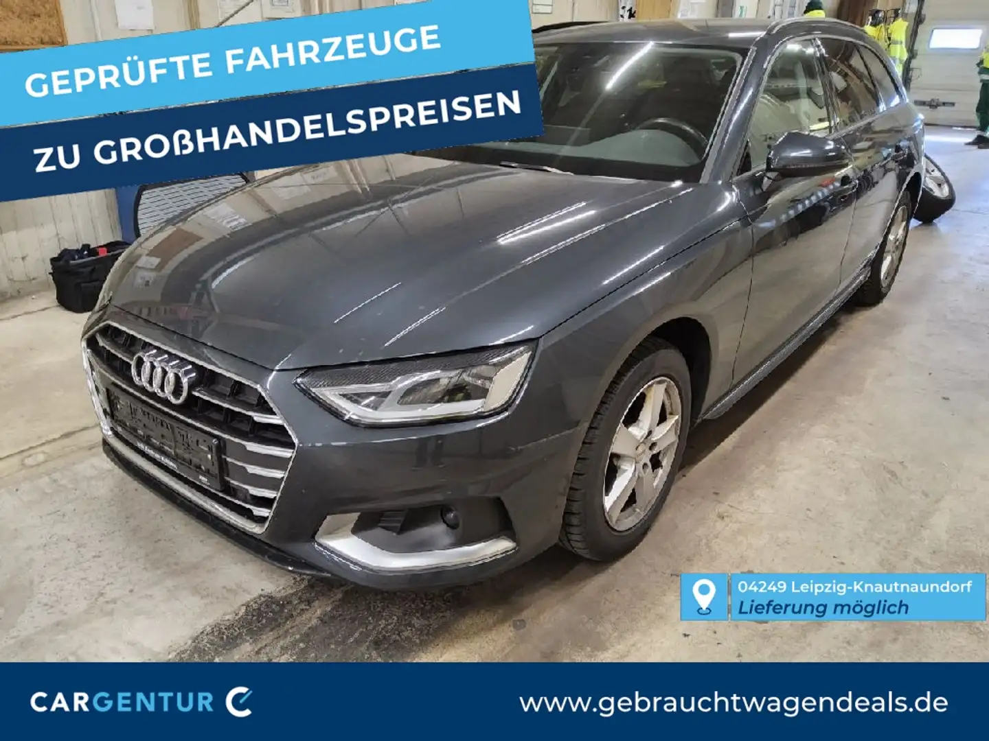 Audi A4 35 2.0 TDI Avant advanced AHK Virtual SpoSi Šedá - 1