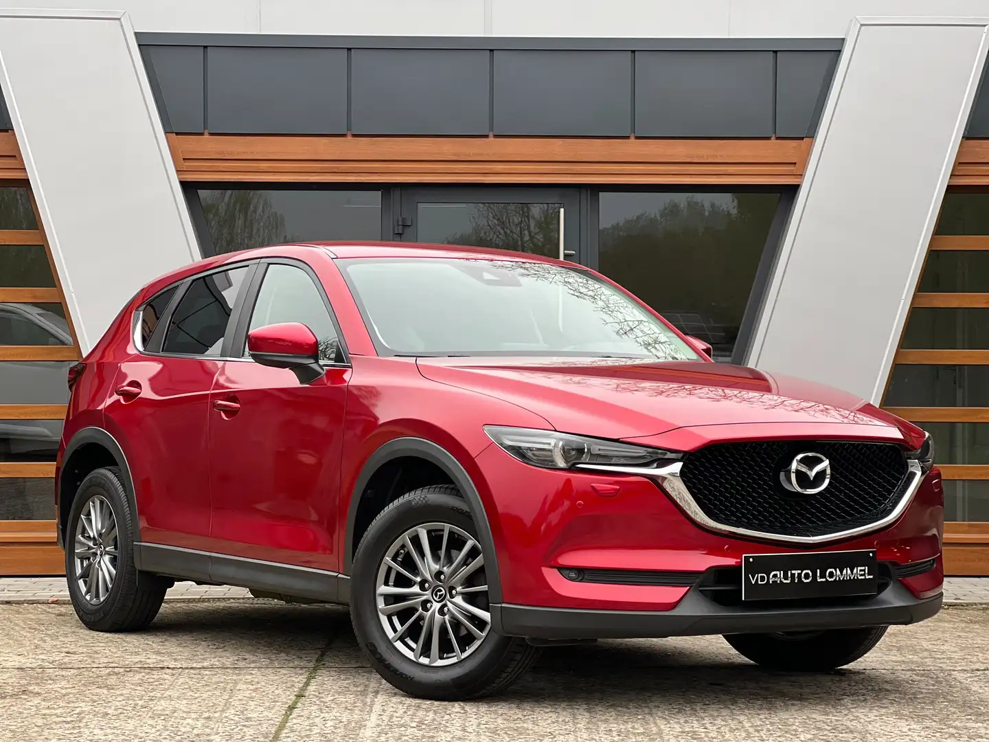 Mazda CX-5 2.0i - LED/ NAVI/ CRUISE/ STUURVERW./ GARANTIE Rood - 1
