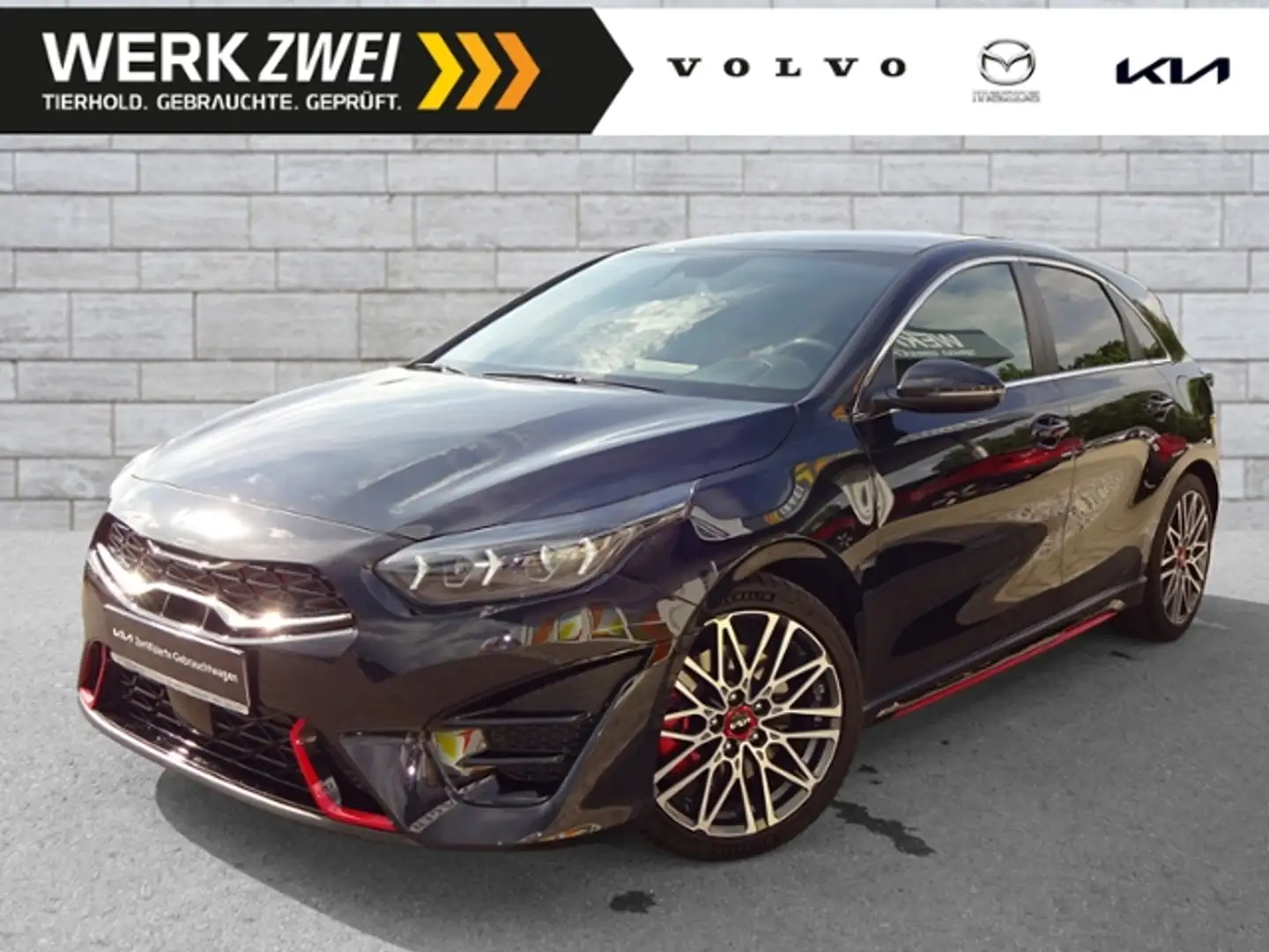 Kia Ceed / cee'd 1,6 GT Automatik ACC NAVI Kamera JBL Schwarz - 1