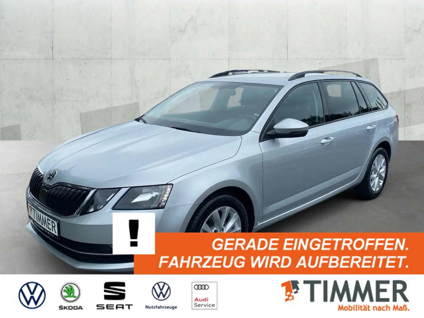 Skoda Octavia III Combi 1.5 TSI STYLE *ACC *NAVI *SHZ *ALU *DAB Silber - 1
