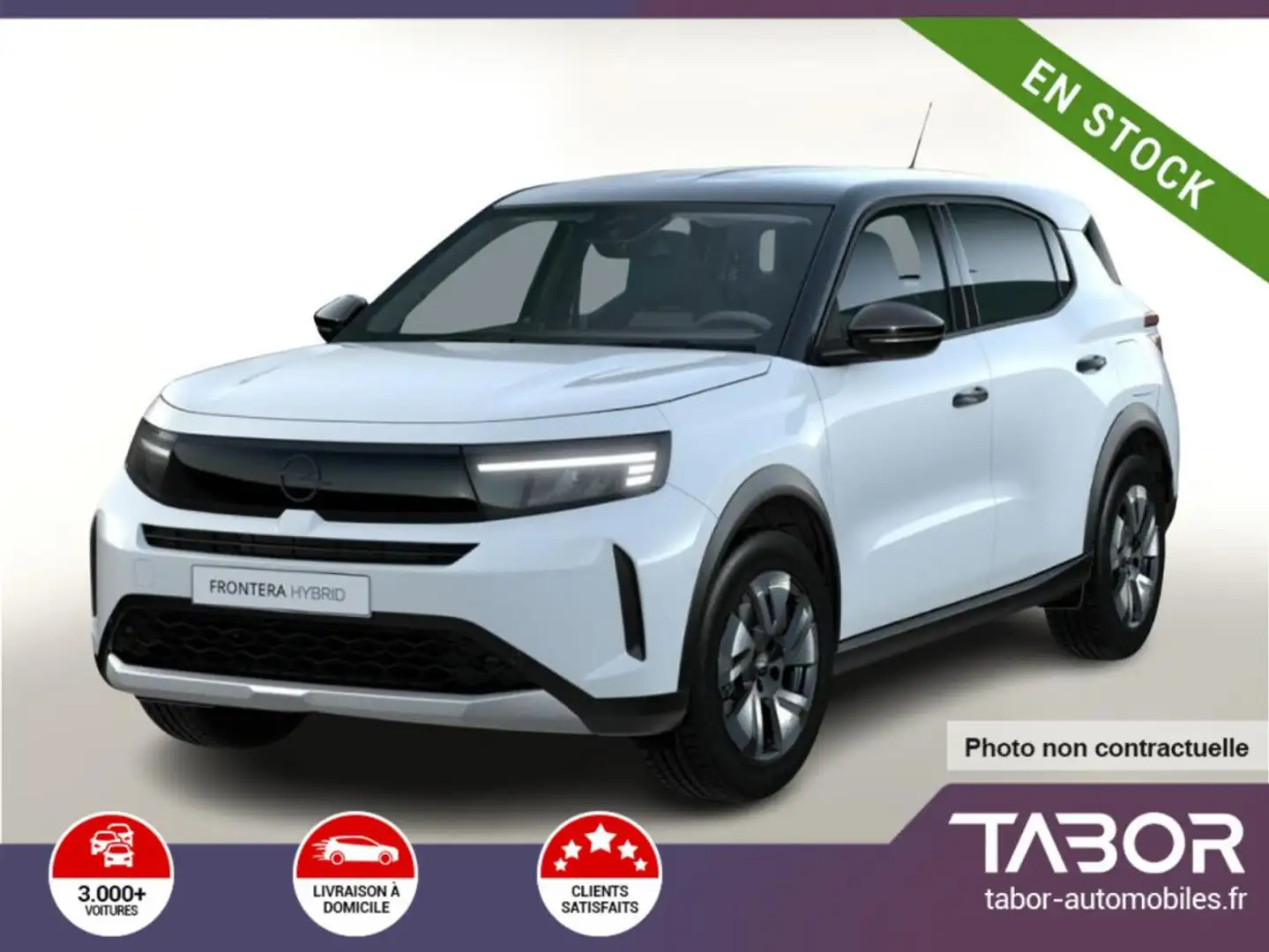 Opel Frontera 1.2 Hybrid 145 AT6 GS TechP GPS Blanc - 1