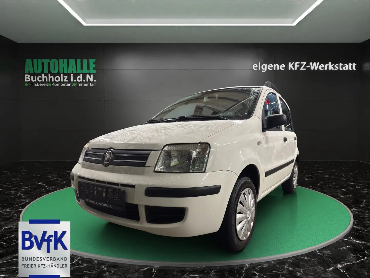 Fiat Panda 1.2 8V Natural Power KLIMA~SERVO~el. FH~ZV~DACHREH Weiß - 1