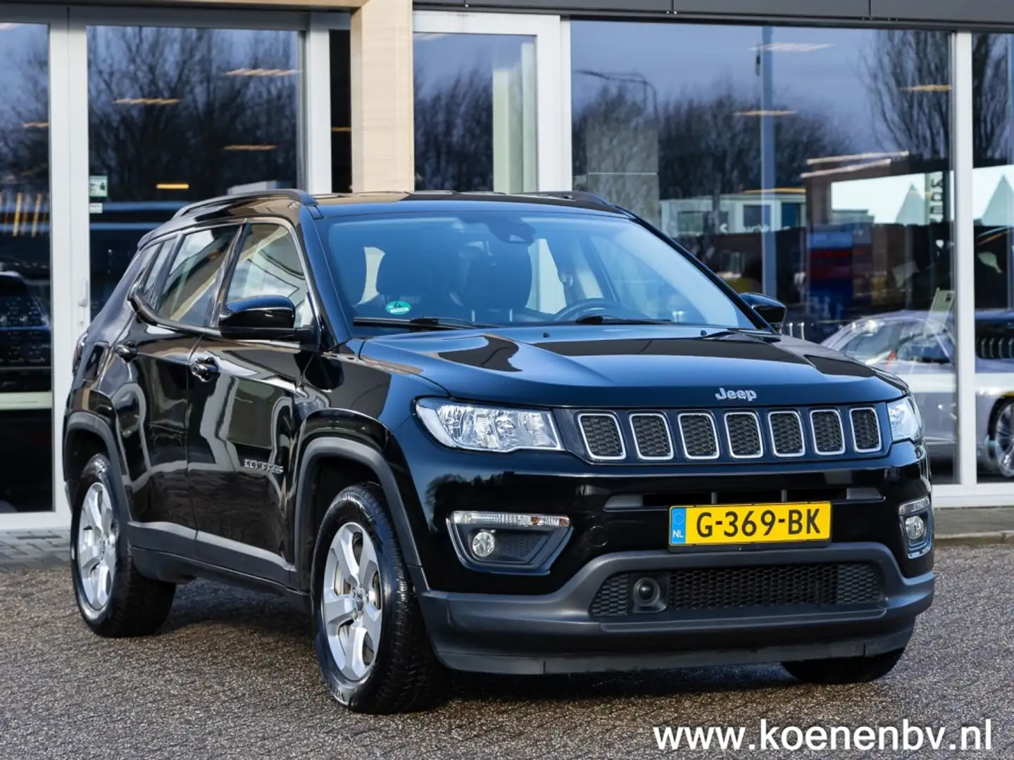 Jeep Compass 1.4 M.AIR LIMITED 140PK Navi/Half leer/ 18LM Zwart - 2